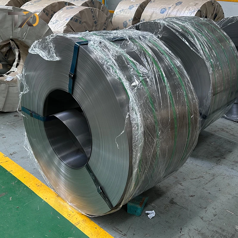 Austenitic ASTM 301 304 316 High Hardness Cold Rolled BA Surface Spring Stainless Steel Strips