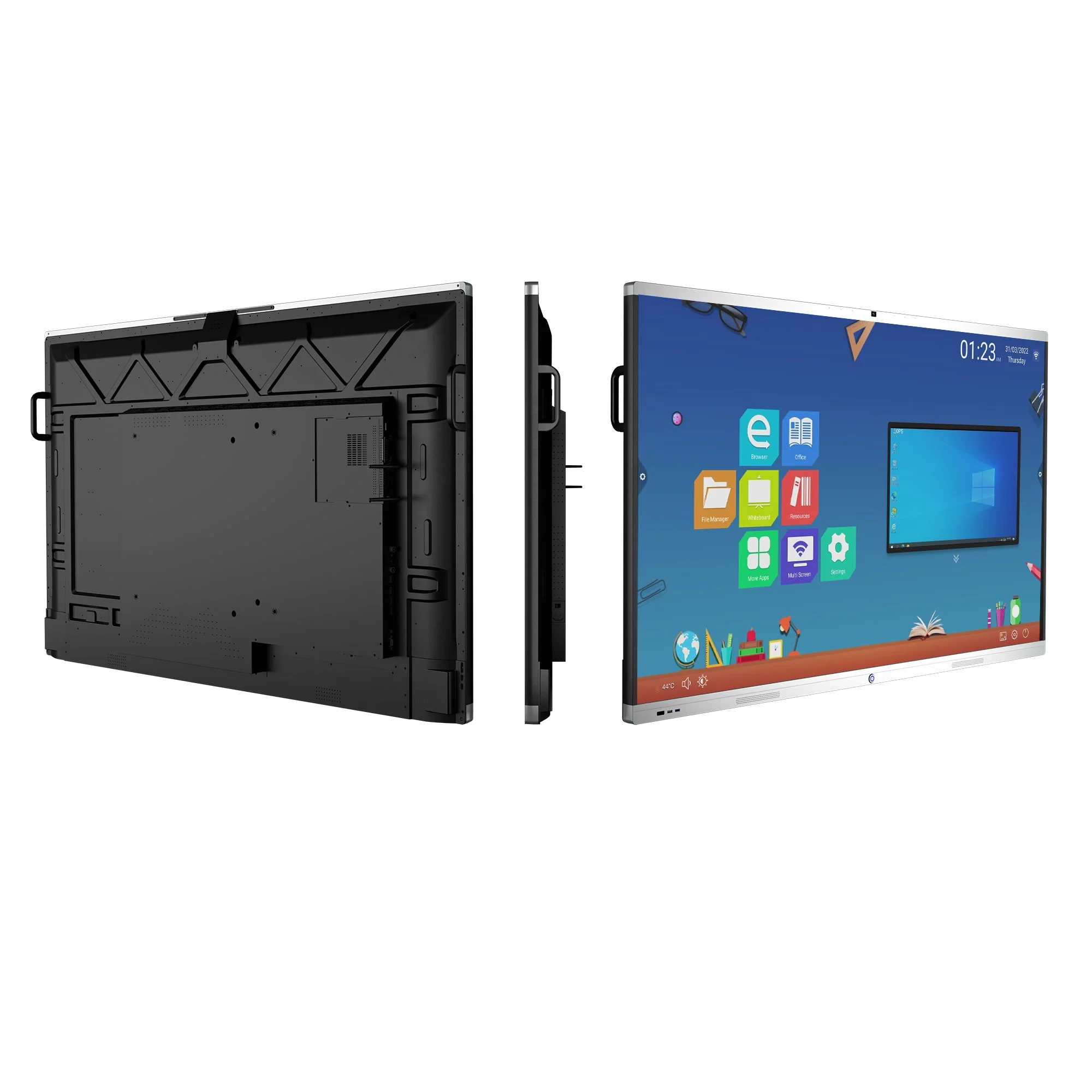 Poling 33 to 98 Inch Interactive White Board Touch Screen Interactive Electronic Digital Interactive Smart Board For Classroom