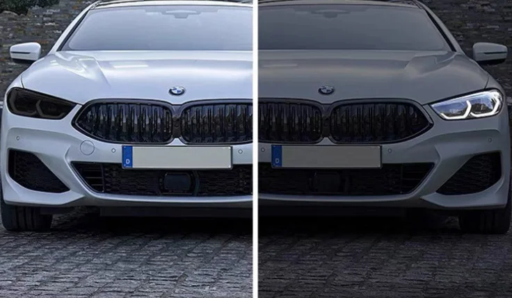 30cm *15m/roll Photochromic TPU chameleon Car Lamp Film Headlight Tint