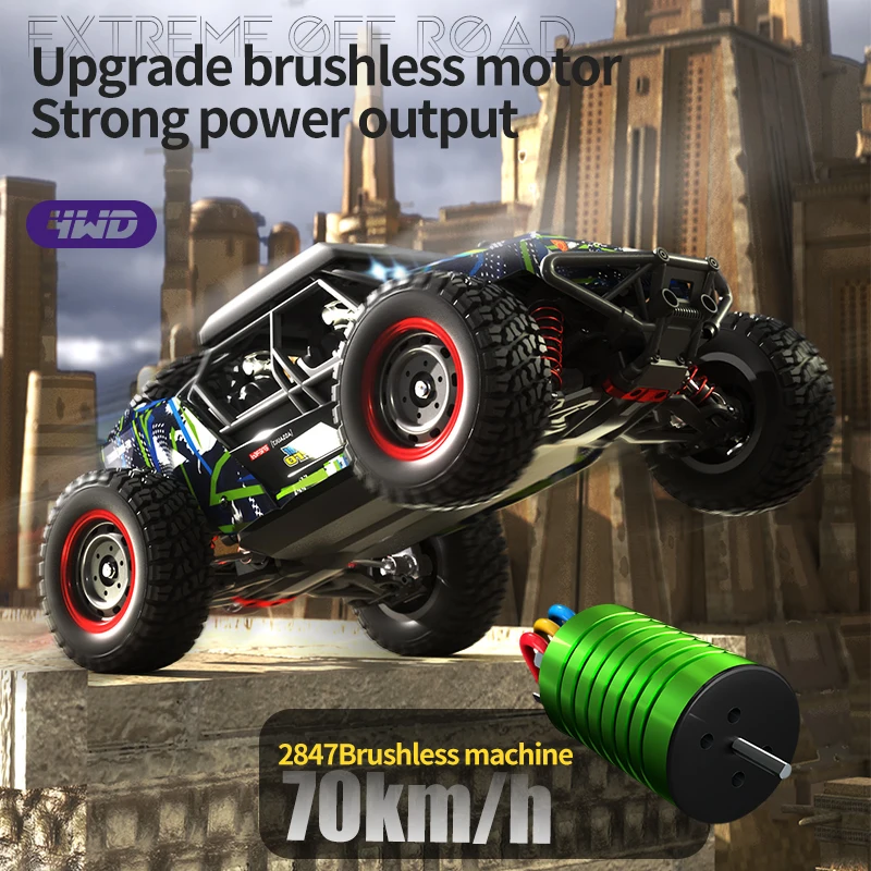 Sales PRO RC Car Brushless 2.4G 4WD Drive 1/16 70km High Speed RC Car Remote Control Off Road Buggy RC Vehicle Truck