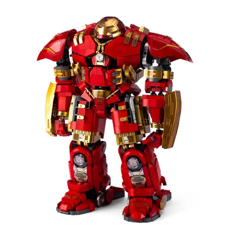 K Box 10513 Anti Hulks MK44 Mecha Armored Super Hero Building Block with light Toys Building Blocks Hulkbuster 10513