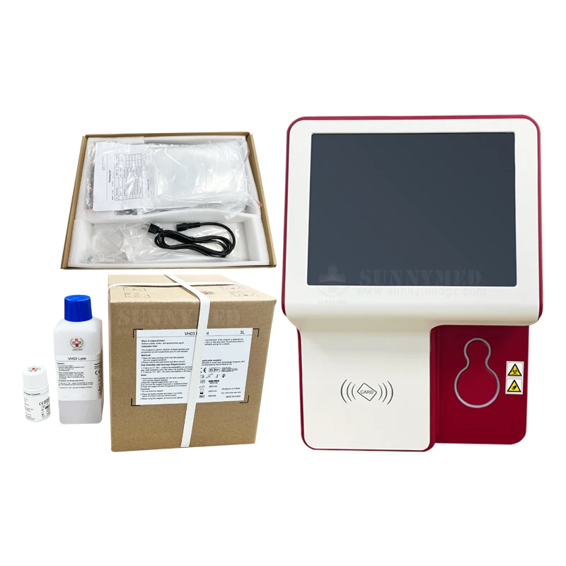 SYW-VH30 Medical Veterinary Blood Biochemical Analyzer Full Blood Test Machine With Mutil-languge Functions for Various Animal