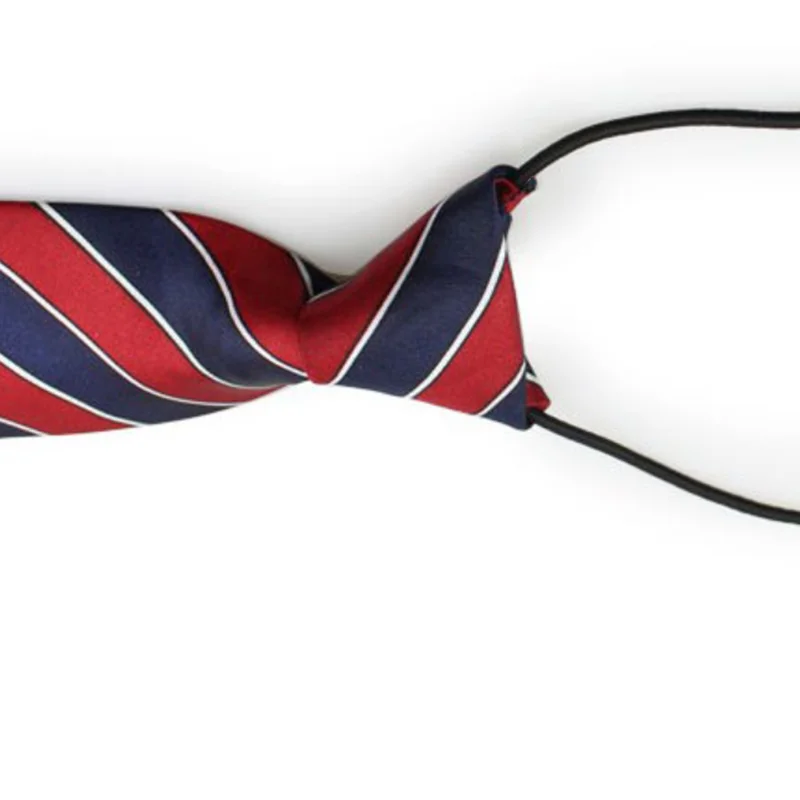 Недорогие галстуки для мальчиков и девочек для детского сада, униформа для начальной школы, Детский Регулируемый однотонный галстук в полоску и бабочка