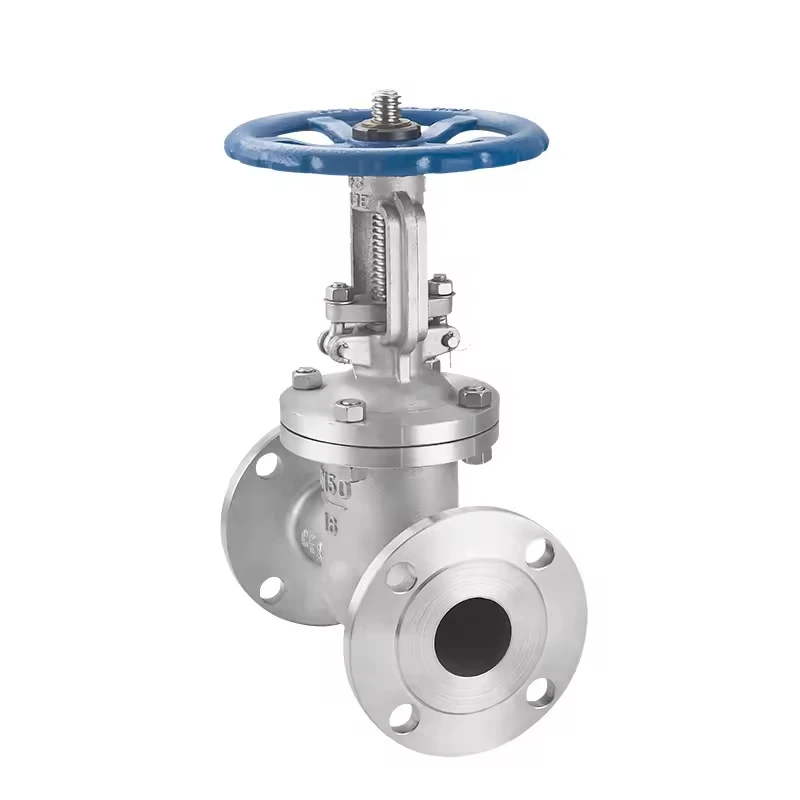 Cast steel flange gate valve steam thermal oil high temperature valve stainless steel corrosion resistant gate valve