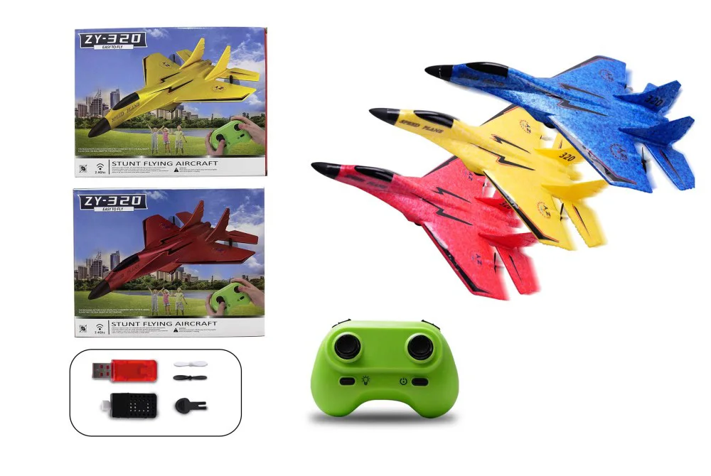 2.4G  EPP Foam Remote Control Airplane Rc Quadcopter Usb Aircraft Toys for Children