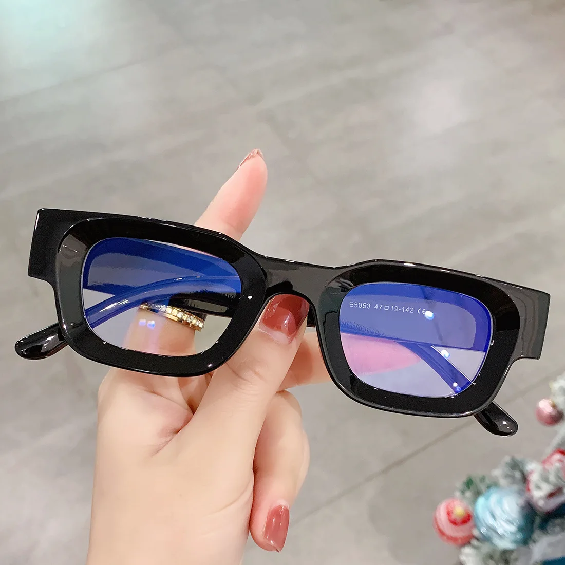 hip-hop punk Kuzma custom small frame sunglasses logo brand unique woman sunglass Leopard