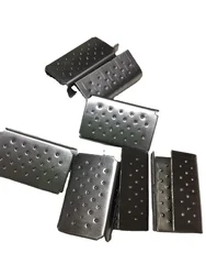 cold-rolled electroplating Metal Strapping Seals Strapping Band Clips for PP Pet Polyester Strapping