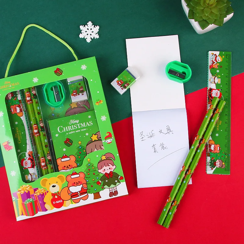 BEYOND 2024 Christmas Stationery Set Kids Gift Set with Planner Pen Pencil Christmas Charcuterie Office Gift Sets Executives
