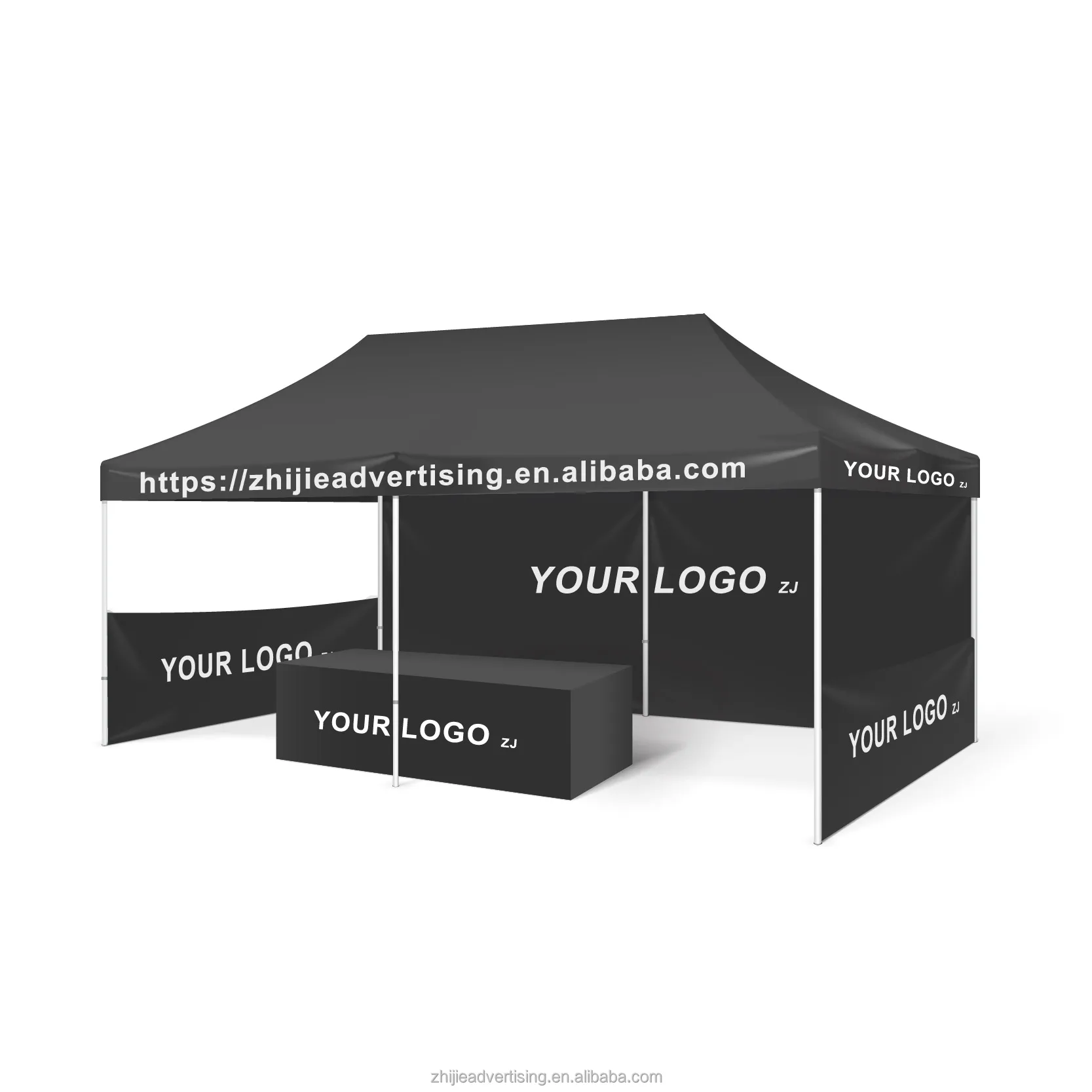 2023 водонепроницаемый с логотипом 3 х6 м