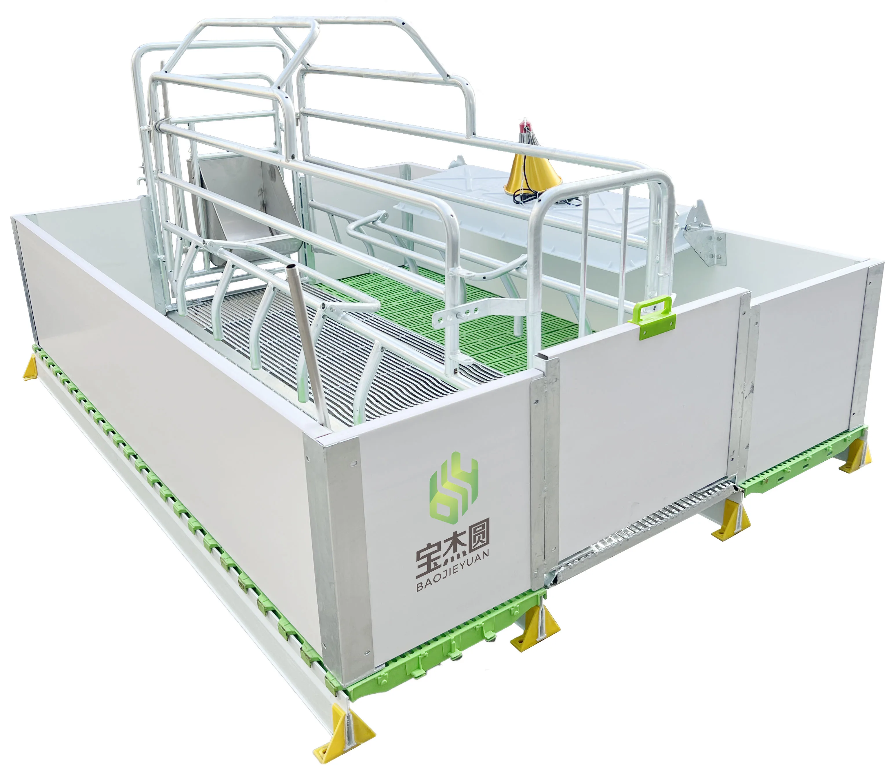 European Hot Dip Galvanized Nursery Pen Farrowing Crates Hot Sale for Pig Farm Bed for Pig Farm
