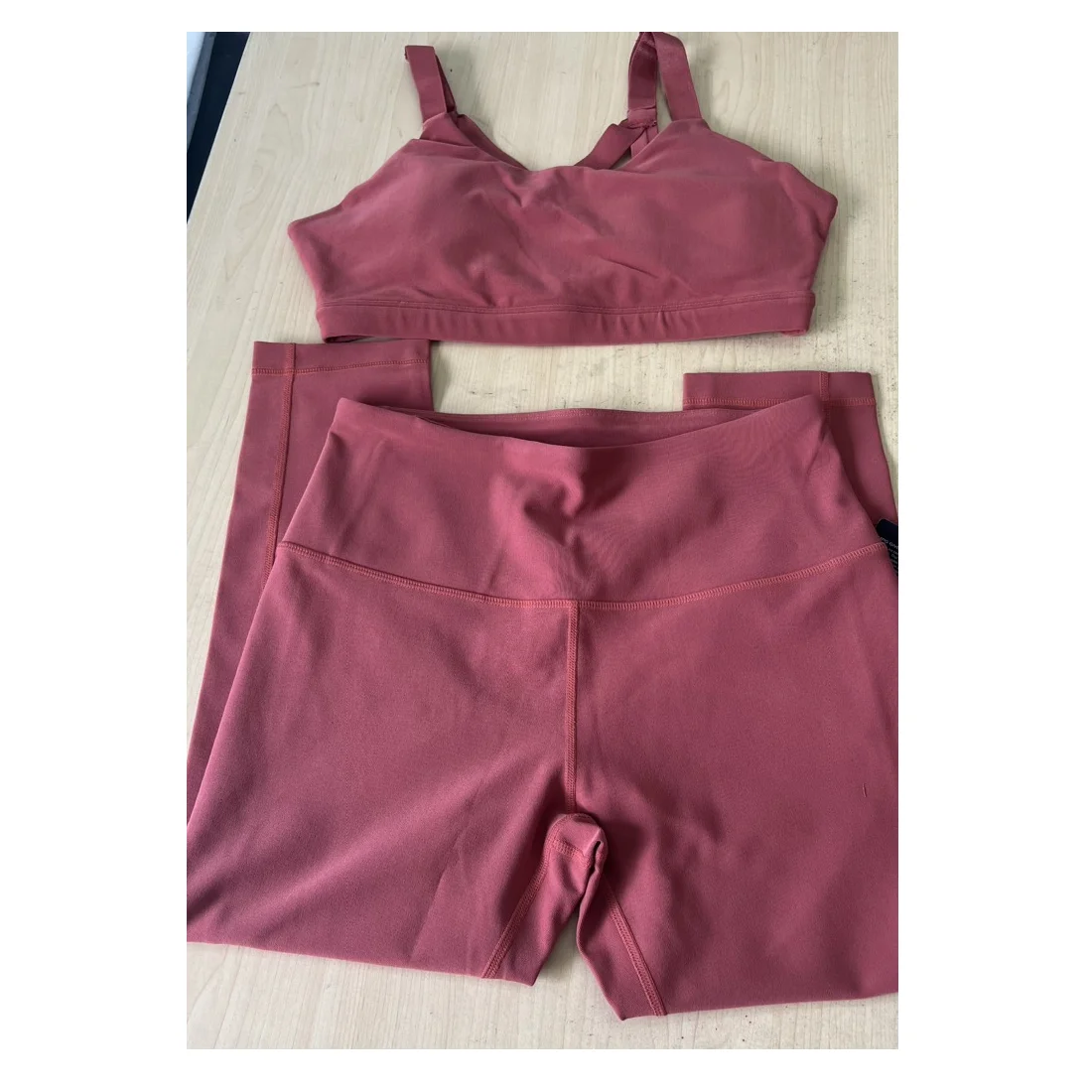 Custom Design New Arrival Wholesale Solid One Piece Women Sports Yoga Clothing Sets Fitness from Vietnam