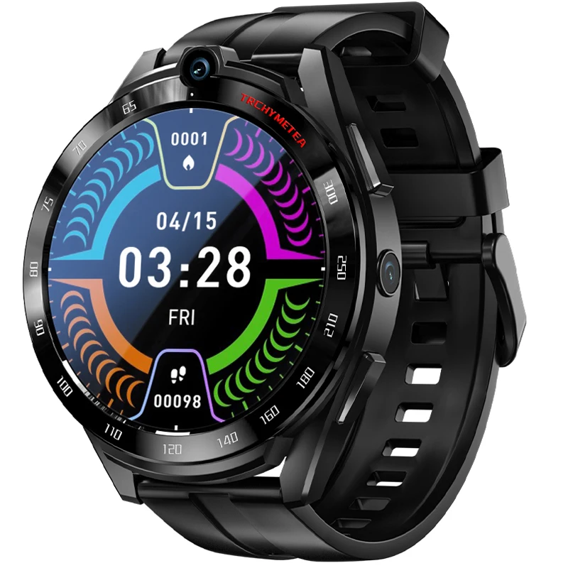 Super September LOKMAT APPLLP 4 PRO Smart Watch 6G 128G GPS  Wifi Dual Camera Full Round Touch Watch Smartwatches for iphone