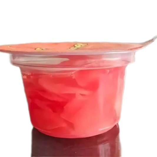 China Supplier 30g White Pink Sweet Sliced Pickled Sushi Ginger