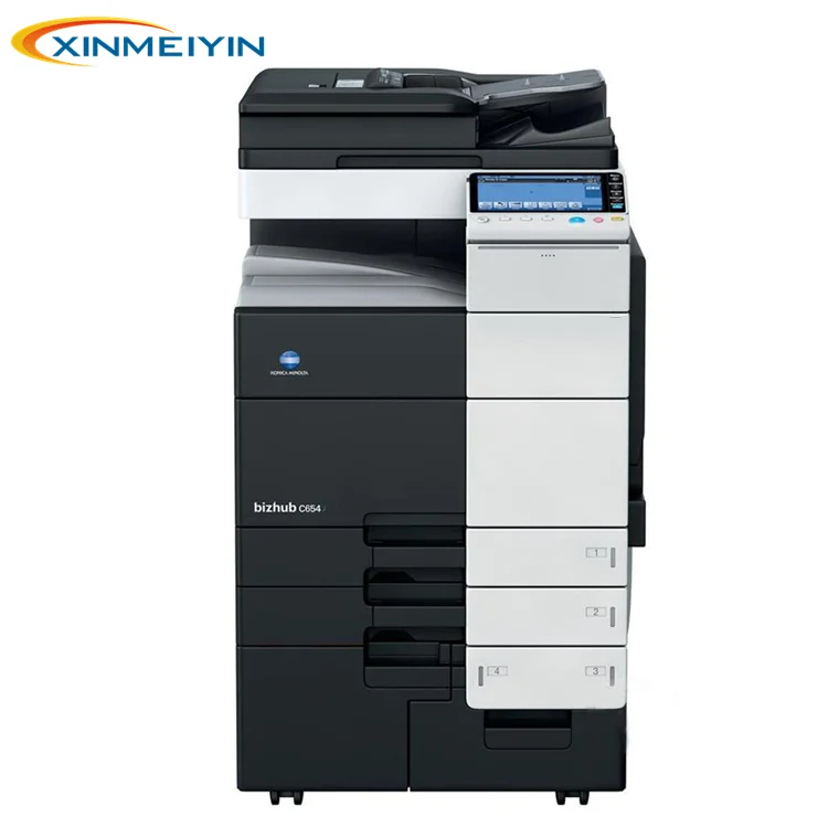 Восстановленный б/у копировальный аппарат Konica Minolta bizhub C654 оптовая
