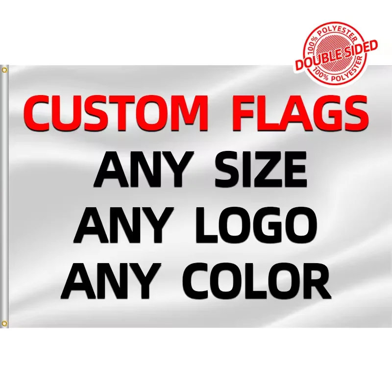 Factory Supply National Flag 3x5Ft Double Sided Custom Country Flags With Customization For Events