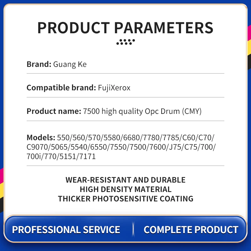 High Quality For Xerox 7550 7600 5065 5580 6680 7780 5585 6685 7785 Long Life Opc Drum