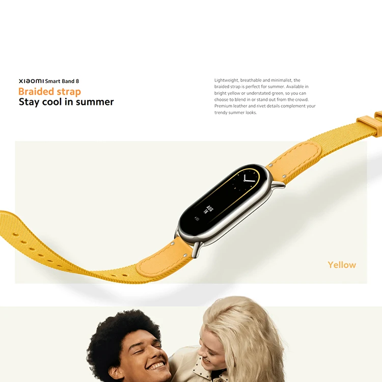 Xiaomi Watch Strap Original Xiaomi Smart Band 8 Braided Strap