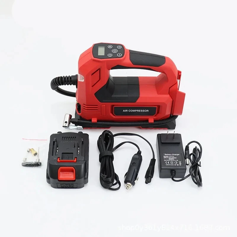 Portable 120W Car Tyre Inflator Air Compressor 10000mah  Car Air Pump Electric Air Compressor 160PSI Tire Inflators