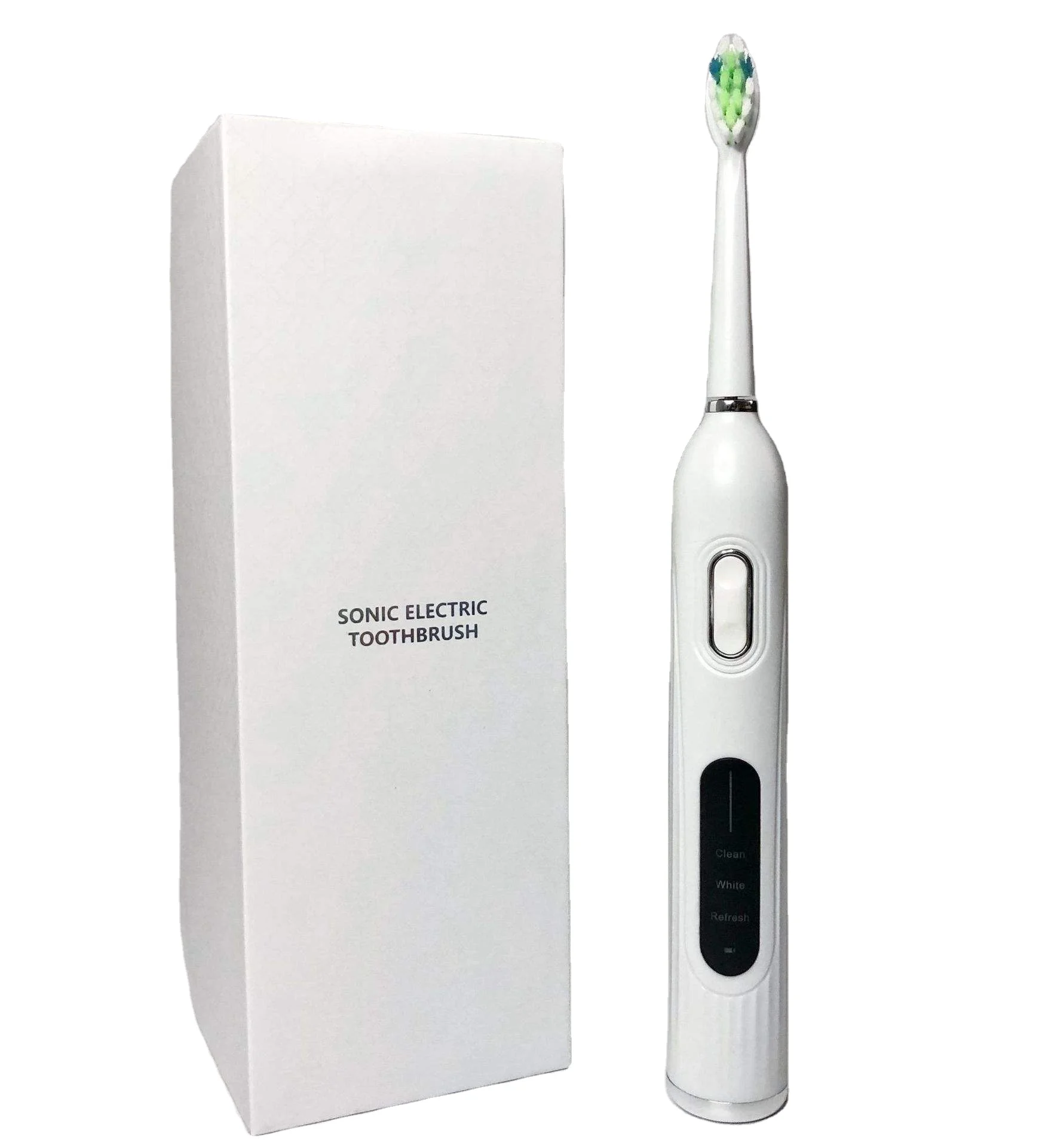 Factory OEM Sonic Electric Toothbrush Teeth Whitening Tooth Brush Ultrasonic Vibration Oral Cleaner Brush Smart with LED Display