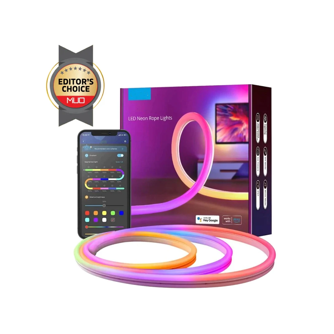 Wholesale custom music diy mode home decoration remote control rgbic led smart strip lights