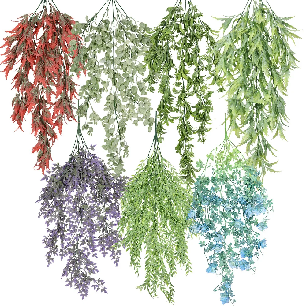 Wall hanging flower combination, wedding floral art, soft decoration, spray color simulation, artificial s, plastic