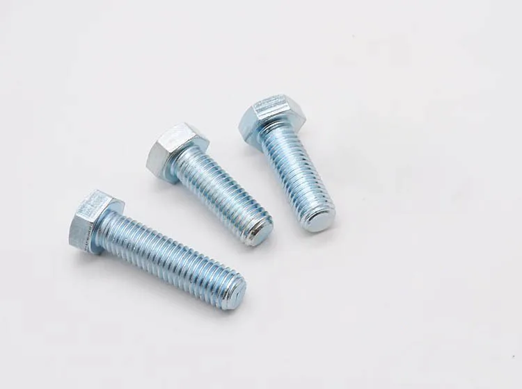 DIN933 high strength class 8.8 Steel Galvanized Hexagon bolt