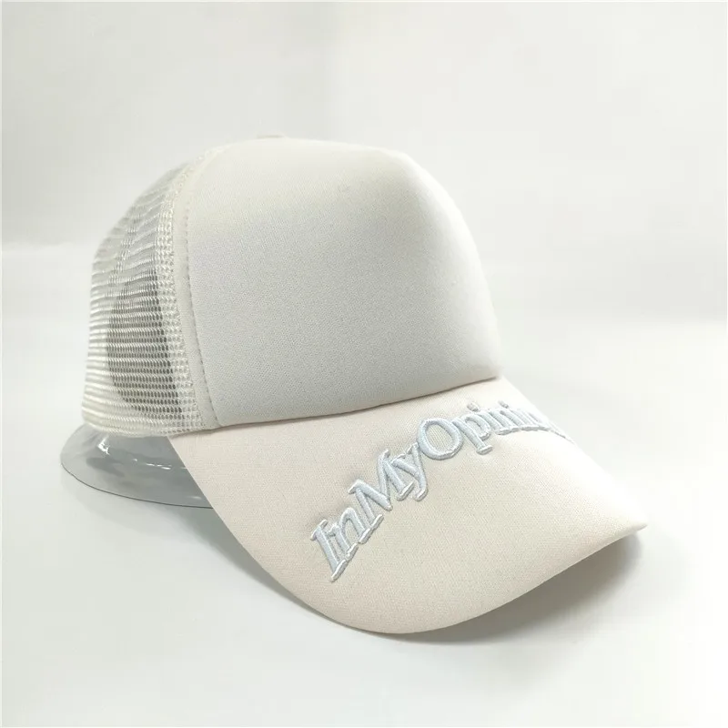 Manufacturer Supplier Assorted Xl Size 8 Trucker Hat Maroon And White Trucker Hat Hard Brim Cute 3D Recycled Trucker Hat