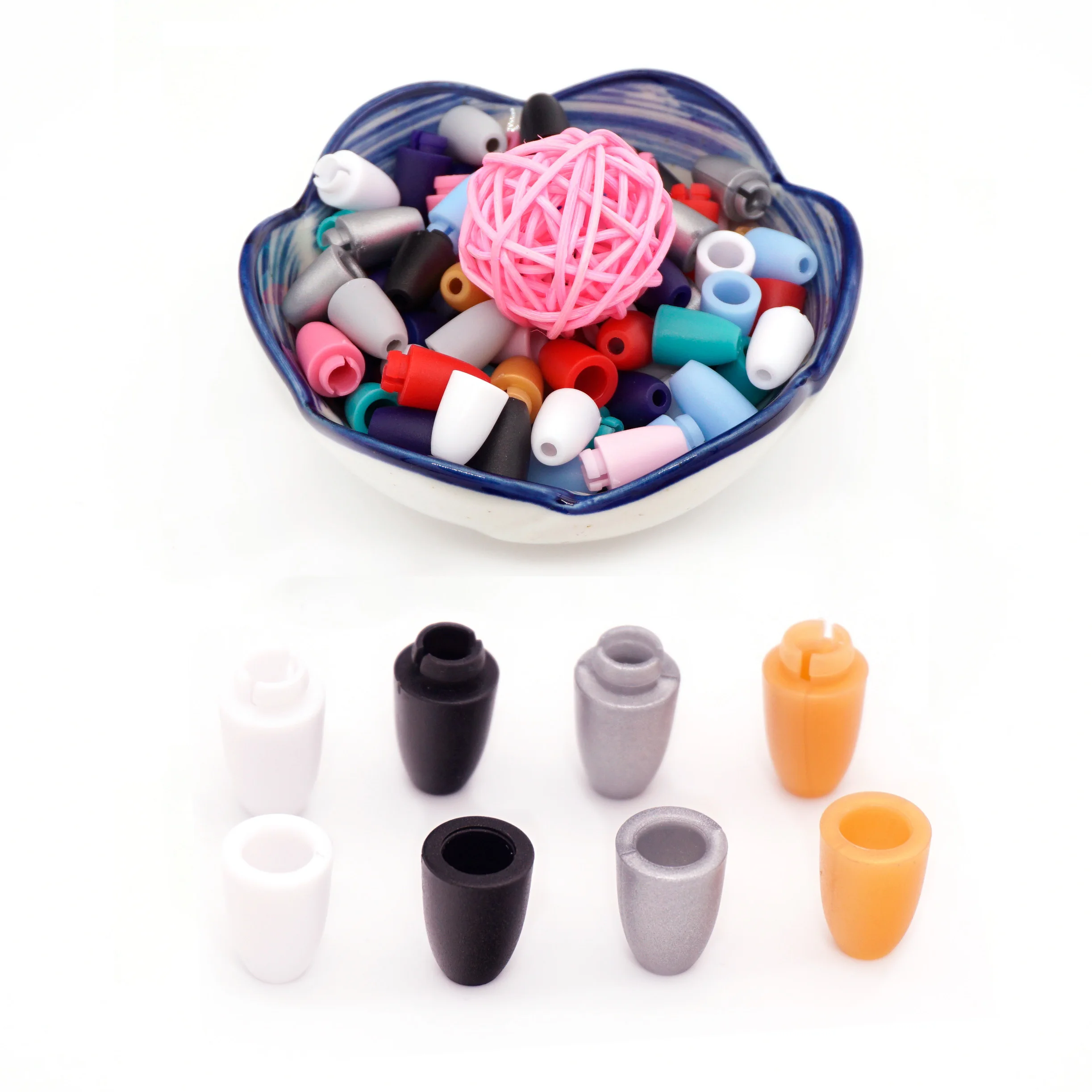 Custom Baby Teething Necklace Pacifier Diy Safety Clasp Necklace Bracelet Chain Breakaway Plastic Clasp Jewelry Supplier