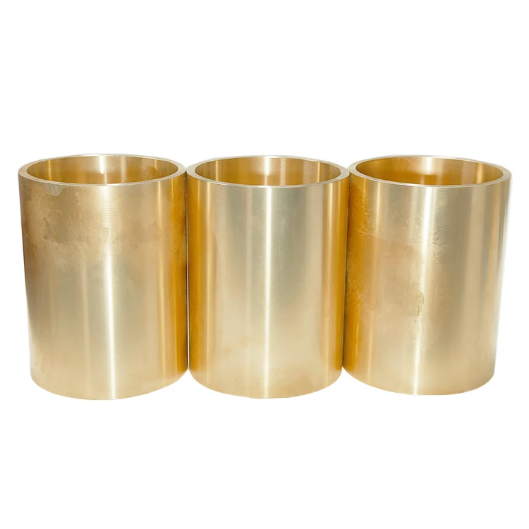 CNC machine accessories sliding bearing bushings copper sleeve for plate rolling machine