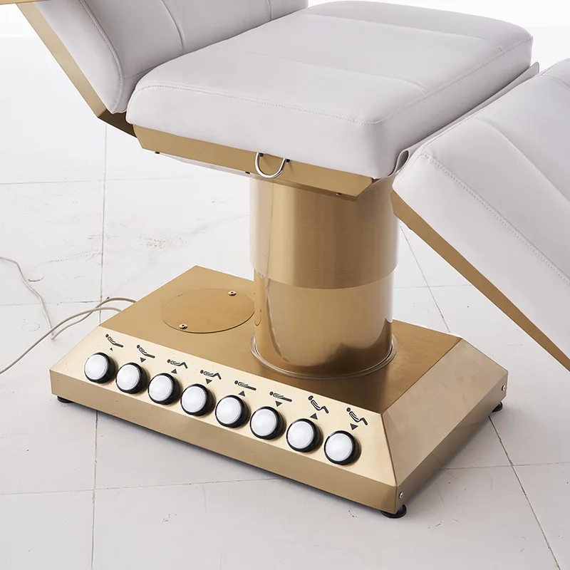Hot sale beauty salon 3motor 4 motor spa furniture electric massage bed cosmetic facial beauty bed