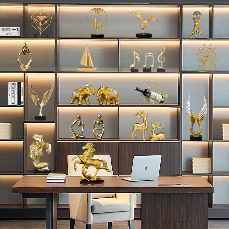 Housewarming and Opening Gifts Light Luxury Home Furnishings Wine Cabinet Living Room Hallway Office Crafts Home Decorations