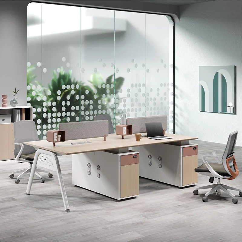 Modern Workspace Work Station Partition staff table Furniture Cubicle Modular 4 6 8 10 Person Office Workstation