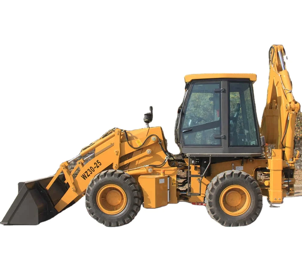 china cheapest mini backhoe loader excavator loader 4x4 tractor with loader and backhoe for sale