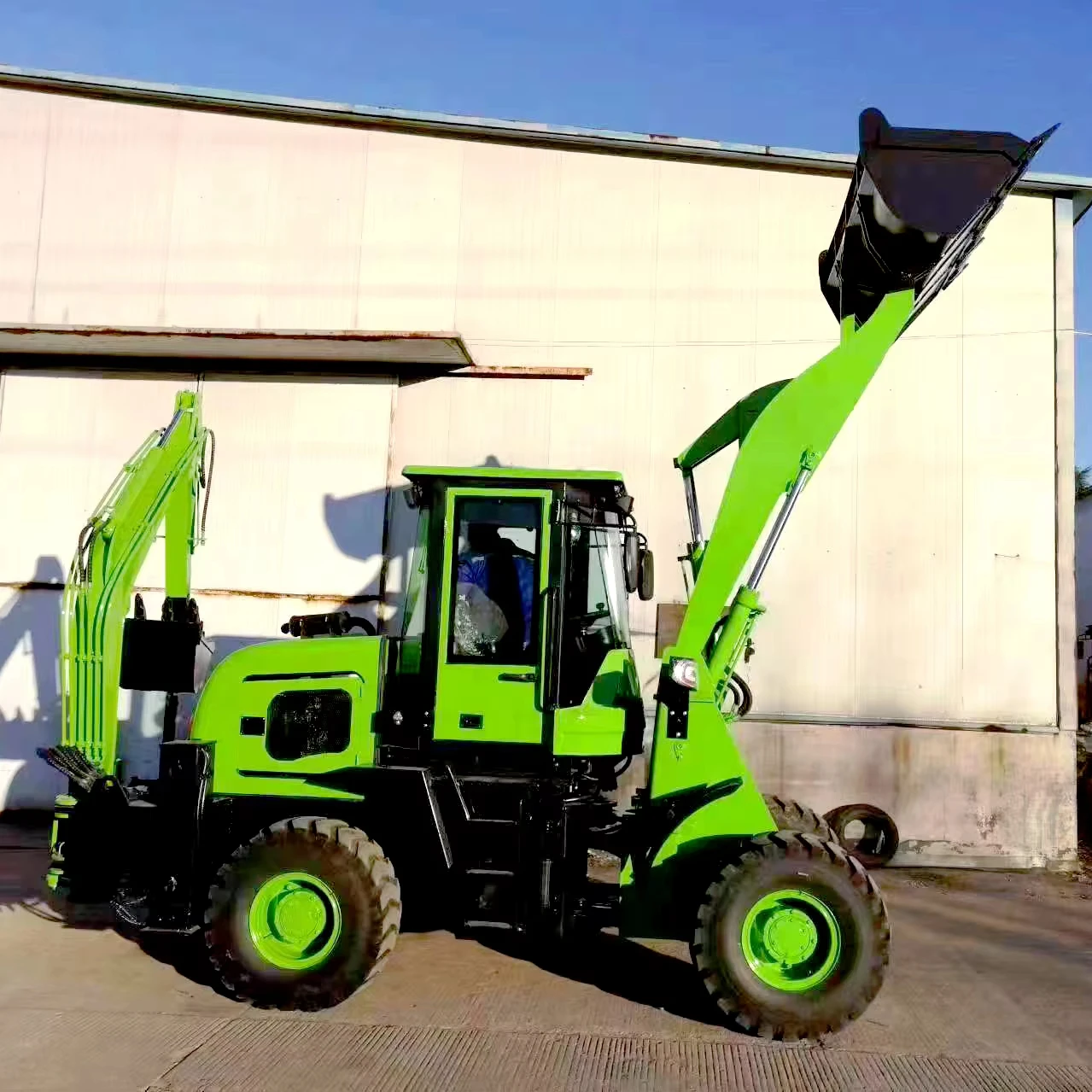 Мини Kubota двигатель 2 тонны фронтальный погрузчик с EPA/EURO 5 кабиной т экскаватор Бесплатная доставка китайский экскаватор-погрузчик