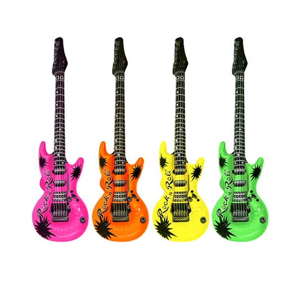 wholesale PVC inflatable guitar toy inflatable toy