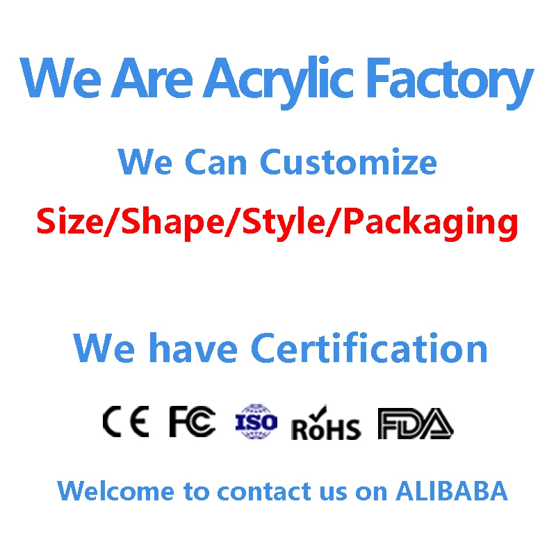 Custom Acrylic nail risers dessert earring nail stand display cigarette lipstick cosmetic brush acrylic watch display stand