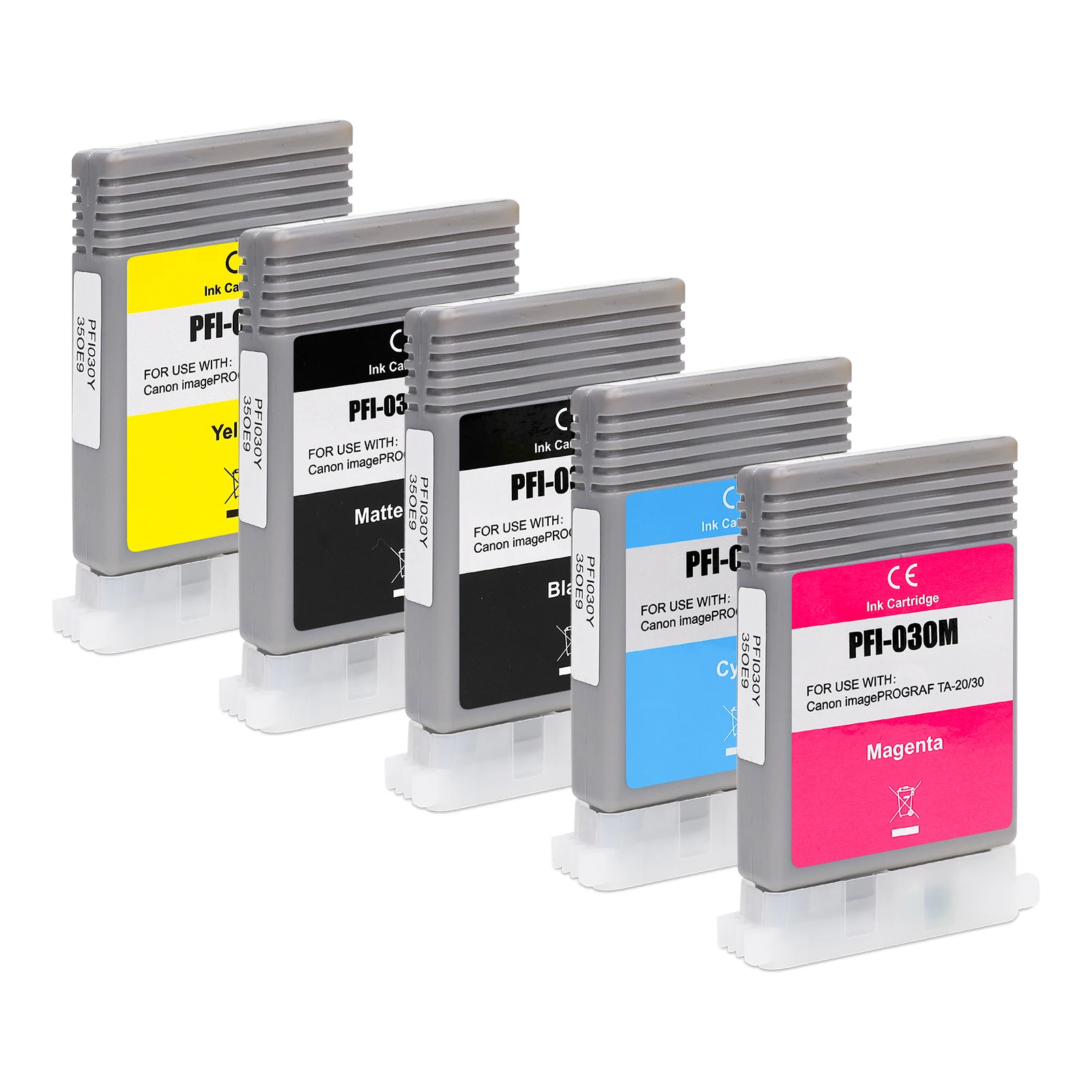 Winnerjet PFI-030 PFI030 PFI 030 8030 8120 PFI8030 PFI8120 PFI-8120 PFI-050 Premium Cartuchos Compatible Ink Cartridge for Canon