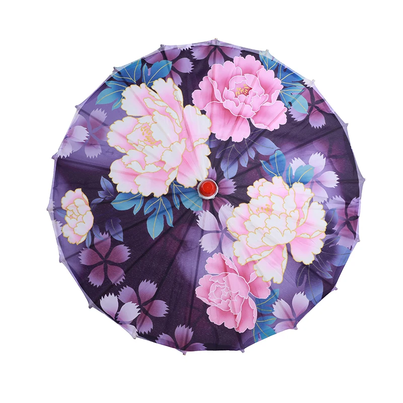 wholesale wedding decorative  chinese handmade parasol  folded  oil paper umbrella