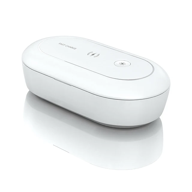 
2020 Multifunction Wireless Charger Mobile Phone Ozone Portable UV Sterilizer Box 