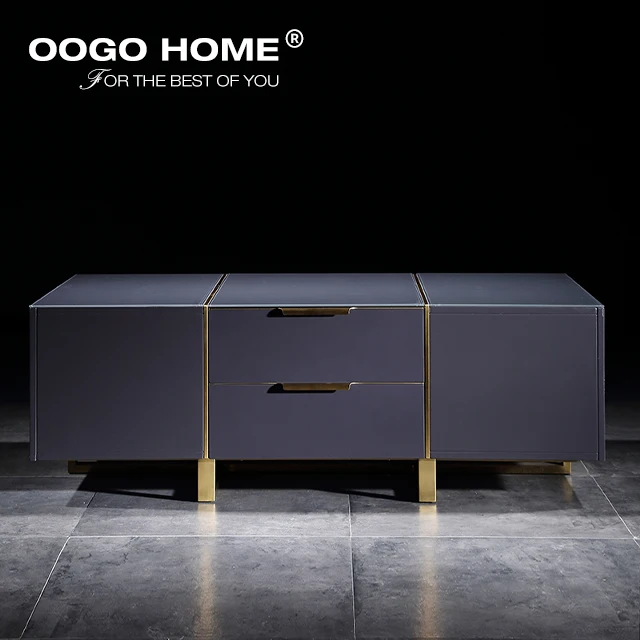 
Modern Design Living Room TV cabinet Set, Multifunction TV Bench Unit Wooden TV Stand 