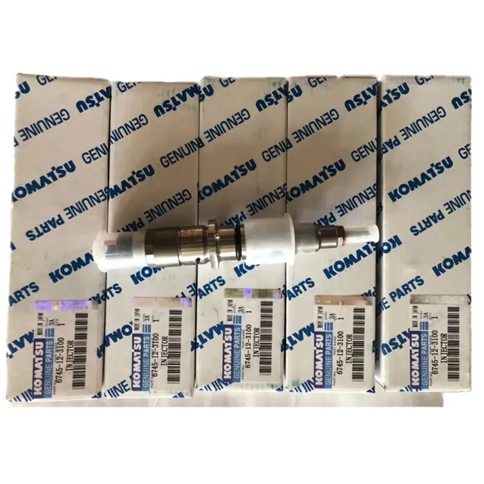 PC300-8 PC350-8 Excavator Nozzle 6745-12-3100 6D114 Engine Fuel Injector 6745-12-3100