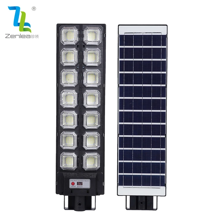 Factory Price Ip65 Waterproof ABS 400w 600w 800w 1000w 1200w 1400w Integrated All In One Solar Led Road Light
