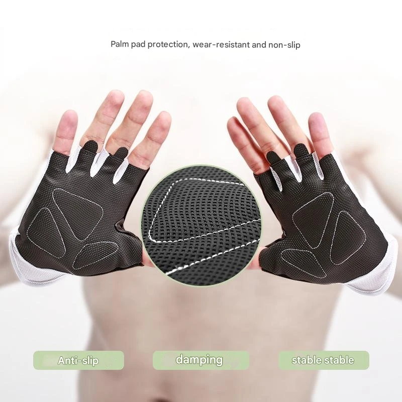 Men & Women Workout Training Fitness Gloves For Gym Workout Sport Gloves Gym Half Finger Gloves