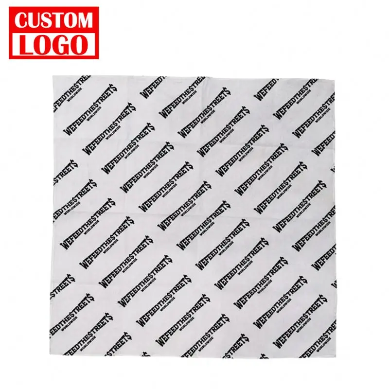 Factory price sportswear canvas fabric extra large bandanas