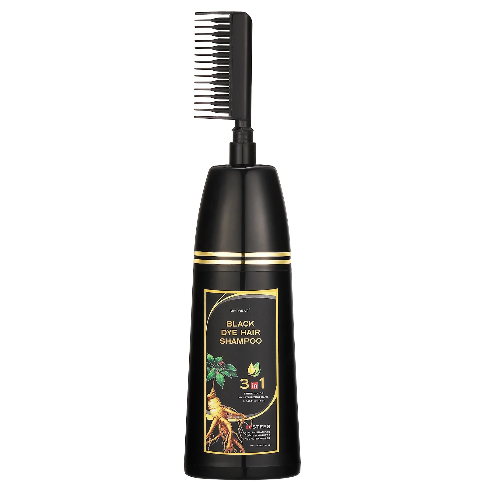OEM Home Easy Use Herbal Essence Hair Dye Shampoo Black Dark Brown High Quality Fast Permanent Color Hair Color Shampoo
