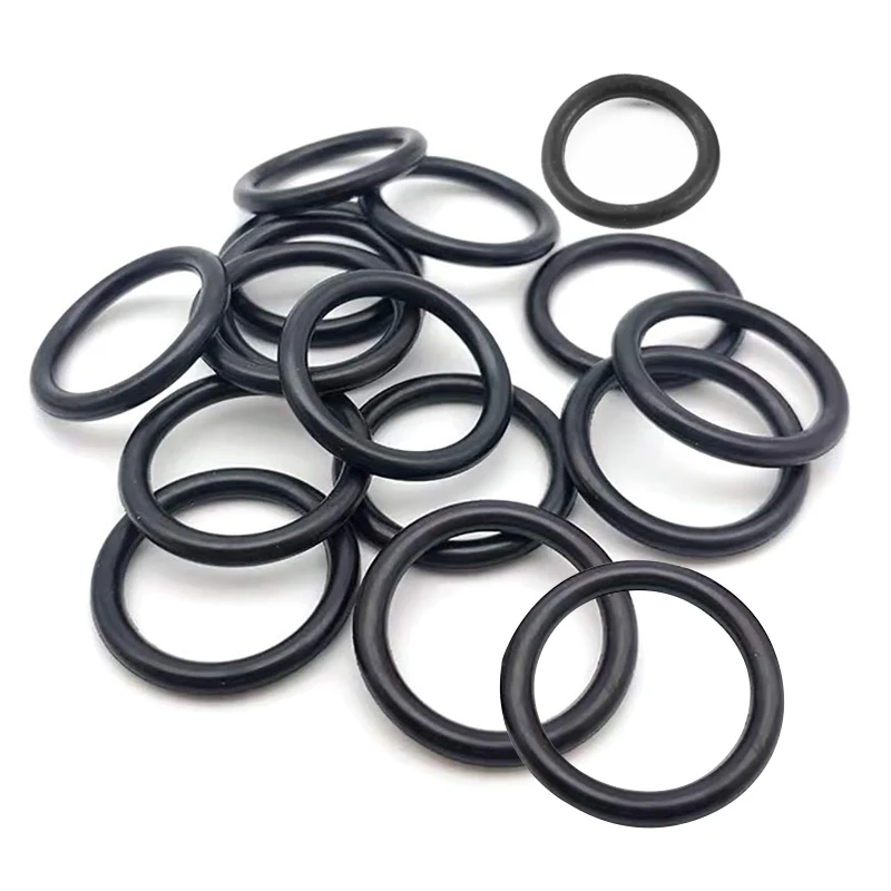 Custom High Precision Fpm Ffkm Hnbr Nbr Fkm Silicone Epdm Rubber O Ring Seals O-ring Rings for Can Sealing Machine