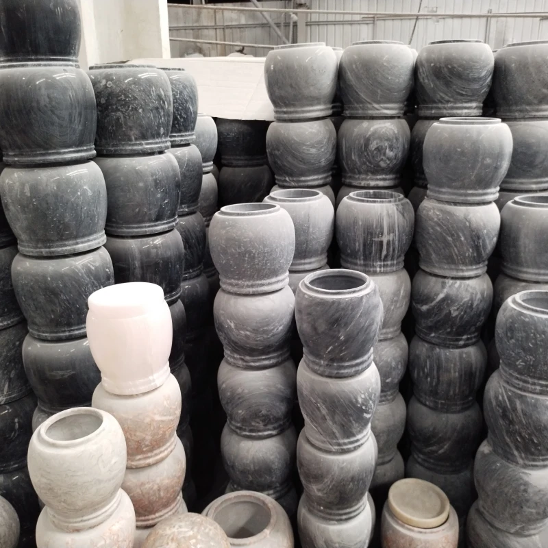 Natural Stone  marble Cremation urns for Funeral