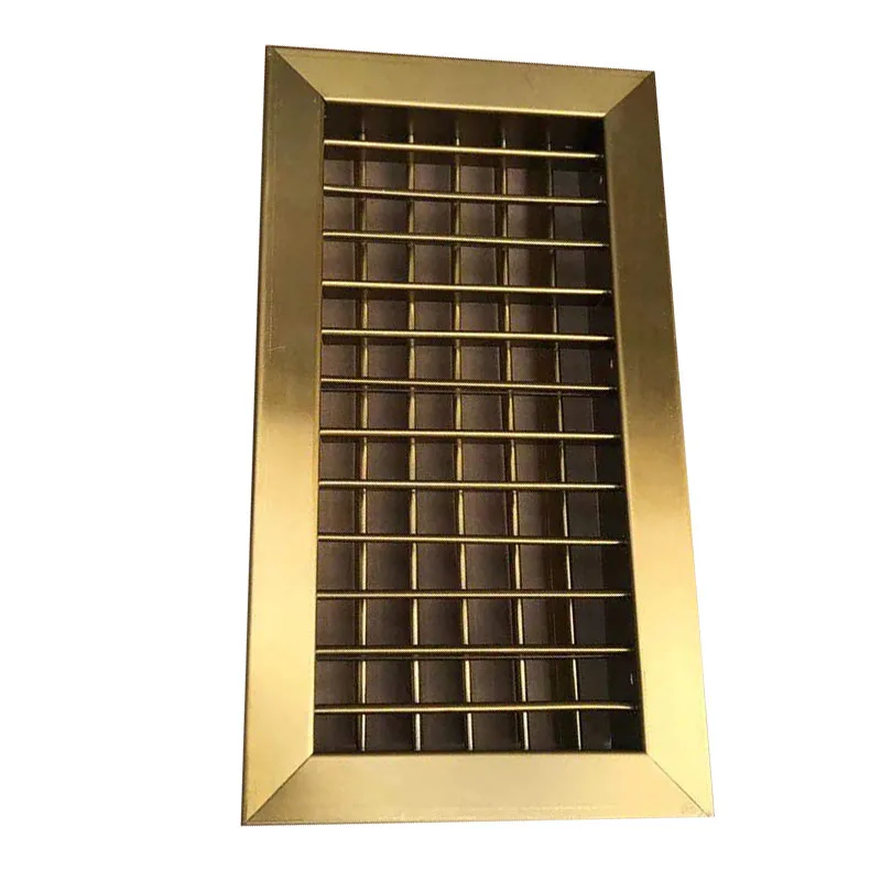 Wholesale Adjustable Deflection Exhaust Air Grille Hvac Air Diffuser Single Layer Louver