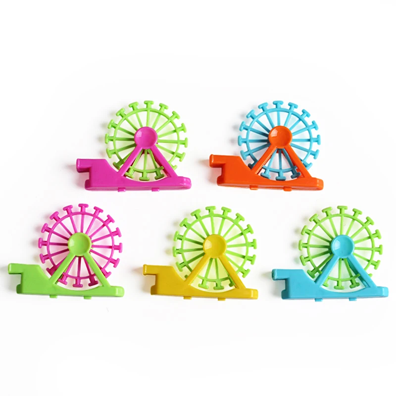 Cheap Surprise Gifts Toys Colorful Ferris Wheel Candy Toy Played Whistles For Children