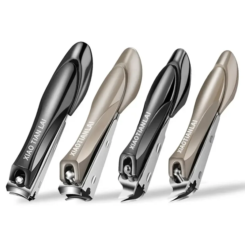 Nail Clipper Manicure Set Shape Bevel Mantis Anti-Splash Stainless Steel Professional Nail Cutter Tools  For Personal